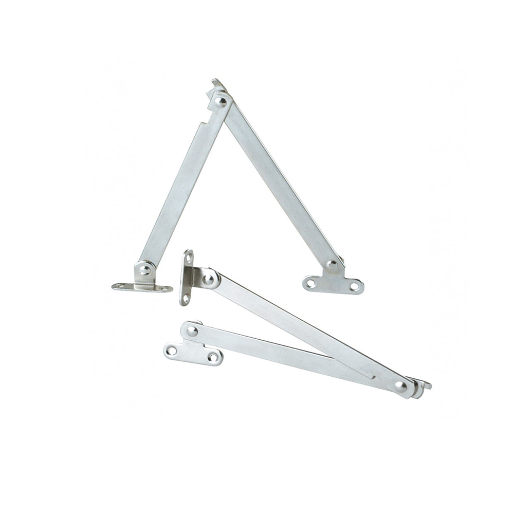 BRAZO NIQUELADO CON TOPE 200 MM