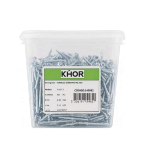 SOBERBIO 3/16X2" KHOR POTE 500 UND