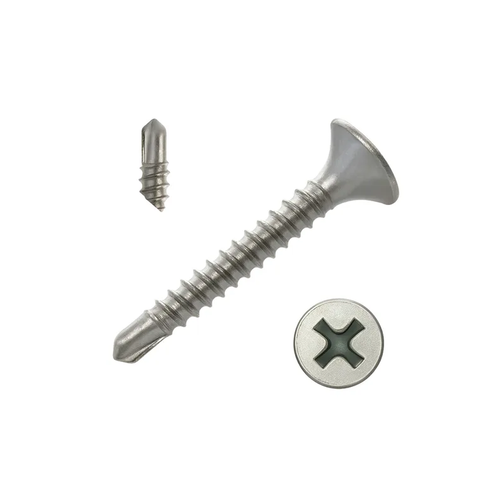 TORNILLO PUNTA BROCA 1 5/8" BOLSA 1000 UND